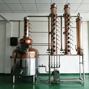 Equipo de Destilación de Alcohol con Columna de Cobre, Torre Alta de 800 <span class=keywords><strong>L</strong></span>, para Destilar Vodka, Brandy y Ginebra - Product Image 3