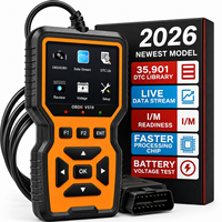 Lecteur de codes OBD2 V519 pour voiture, scanner de diagnostic automobile, détection des pannes du moteur, effacement des DTC, flux de données en temps réel, testeur de diagnostic automatique