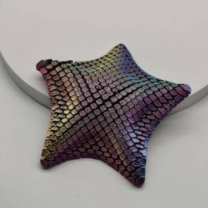 Juguetes de descompresión de estrellas de mar impresas en 3D, adornos de animales marinos, juguetes para niños, estrellas de mar suaves y móviles, material PLA - Product Image 5