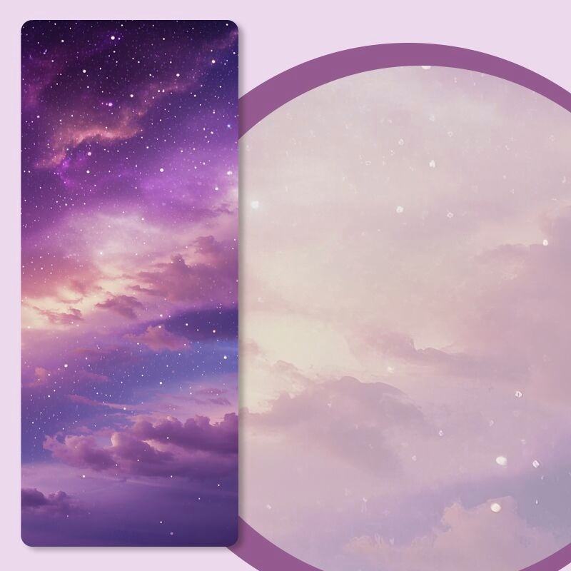 The bright starry sky