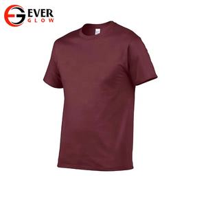 เสื้อยืดผ้าฝ้ายคอตตอนของผู้ชาย,เสื้อยืดทรงสลิมฟิตเข้ารูปฤดูร้อนผ้าฝ้ายคอกลมสีพื้นปักโลโก้ได้ตามต้องการ - Product Image 3