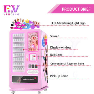 Fundending آلة بيع الأظافر بشاشة تعمل باللمس نظام دفع متعدد تجاري لمراكز التسوق - Product Image 6