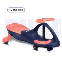 Voiture à pédales personnalisable avec logo et motifs, jouet pour enfants avec musique, lumières et aide à l'équilibre en plastique, pour 2-4 ans