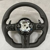 Volant adapté aux BMW F01 F15 F16 F22 F30 F10 F31 F20 E60 E90, en cuir, accessoires de voiture sportifs