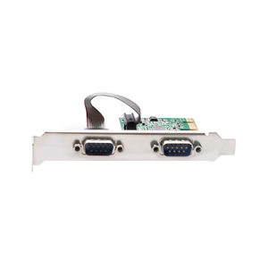 Carte d'extension série RS232 à 2 ports PCIE, carte DB9 IO-PCE382-2S pour le jeu et autres accessoires informatiques - Product Image 4