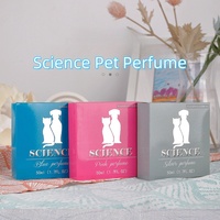 Parfum pour animaux de compagnie portable, mignon et naturel, en forme de dessin animé, flacon en verre de 50 ml, contrôle des odeurs, fraîcheur longue durée, chats, chiens, petits animaux