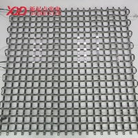 Écran LED à grille de pixels RGB étanche IP66 XQD P50 pour extérieur, écran de pixels en maille transparente, mur vidéo à points lumineux pour ascenseur