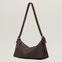Sac à bandoulière en cuir de Guangzhou, professionnel, tanné végétal, vintage, avec fermeture éclair, pour femme, été, direct usine