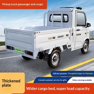 Электрический четырехколесный мини-пикап Langtuo New Energy для перевозки грузов, экспресс-доставки, <span class=keywords><strong>2</strong></span>-местный, усиленный - Product Image 2