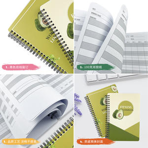 LABON-diario de aguacate A5 con impresión personalizada, diario de Fitness y planificador para entrenamientos - Product Image 2