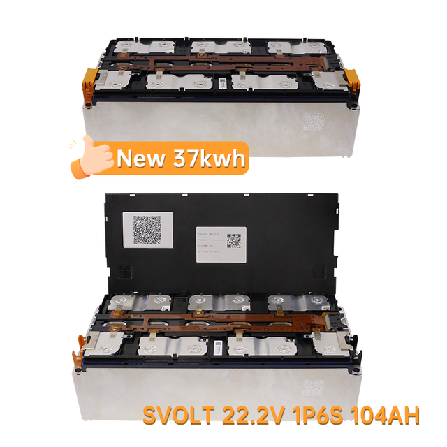 Svolt 104ah 114ah nissan Leaf Battery Pack 40kwh 62kwh 22.2v 1P6S 1P8S NMC Battery Module Rechargeable Prismatic Cells