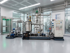 โรงงานผสมน้ำมันหล่อลื่นแบบครบวงจรพร้อมระบบอัตโนมัติ PLC ถังผสมสแตนเลสสำหรับน้ำมันเครื่อง น้ำมันไฮดรอลิก น้ำมันเกียร์ - Product Image 1
