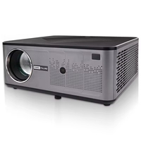 Projecteur intelligent Full HD 1080P avec mise au point automatique, projecteur populaire Android 12 WiFi 6, home cinéma portable, mini-projecteurs 4K