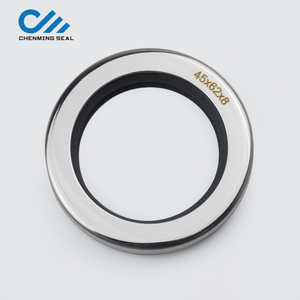 Joint d'étanchéité à l'huile en PTFE en acier inoxydable à lèvre simple/double Ceimin 43*62*8 44.5X58.7X10 45*60*8 pour compresseur d'air à vis, pièces de rechange 2Mpa - Product Image 4