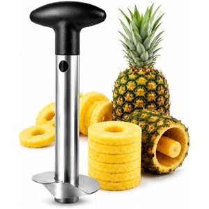 ที่ปอกสับปะรดแบบใช้ซ้ำได้ ทำจากสแตนเลส สำหรับเตรียมอาหารในครัว - Product Image 1
