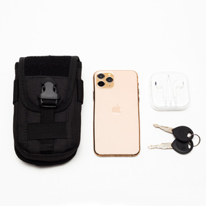 Mini Bolsa Táctica Deportiva Personalizada para Hombre, Bolsa Táctica de Doble Capa para Teléfono Celular, Sistema Molle, Bolsa para Accesorios EDC - Product Image 5