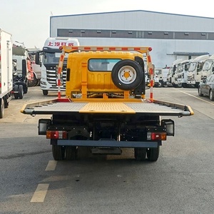 Camion diesel de 3 à 5 tonnes, dépanneuse à plateau plat, mini-camion de remorquage léger pour le remorquage de voitures et le sauvetage routier, remorques de <span class=keywords><strong>voiture</strong></span> - Product Image 3