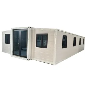 portable foldable home 20ft Prefab Expandable luxury tiny Villa 5 Bedroom 1 kitchen 1 bathroom container house