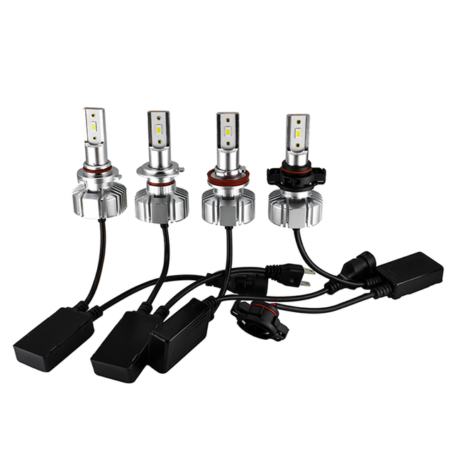 Factory H1 H3 H4 H7 LED Headlight Bulb 60W Canbus 12000LM H11 9005 9006 9012 PSX26 Luces Focos Kit 12V LED Light Car Accessories