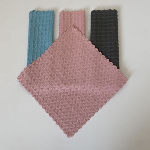 Paños de limpieza Xin Zhong Hua, paños de microfibra absorbentes para cocina, muebles, diseño de rejilla HFG001 - Product Image 3