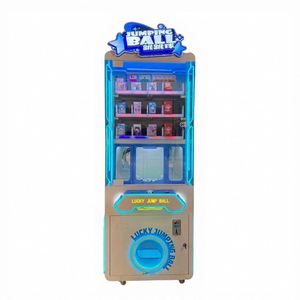 Nueva Máquina de Juego de Entretenimiento con Monedas, Caja Sorpresa de Premios, Bola Saltarina de la Suerte, Diseño Metálico para Uso en Centros Comerciales, en Inglés - Product Image 1