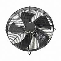Ventilateur de ventilation de conduit OEM ODM 500 mm, ventilateur axial d'extraction en acier au carbone 20 pouces YWF4D-500 450W IP65 380V 220V AC avec moteur externe