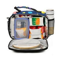 Sacs à déjeuner isothermes personnalisés en gros pour garçons et filles, motif dinosaure, pour boîte à bento et repas scolaires