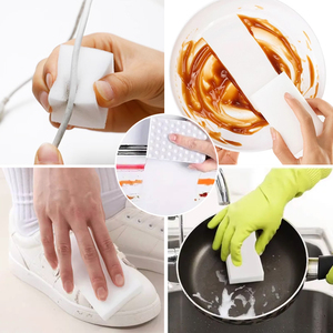 Mật độ cao bền làm sạch miếng bọt biển ma thuật tẩy nhà bếp rửa chén giày sạch miếng bọt biển cọ rửa - Product Image 6