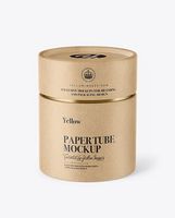 Boîte cylindrique personnalisée en carton avec bord doré, estampage à chaud, vernis sélectif UV, emballage de luxe pour bougies, thé, miel, cadeaux