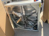Ventilateurs axiaux de circulation à volet obturateur de 54, 36 et 24 pouces pour serres, fermes avicoles et élevages