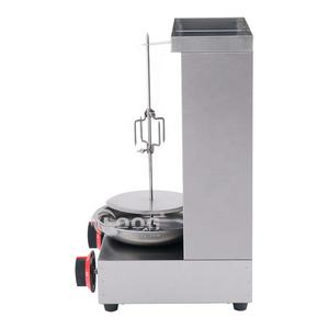 <span class=keywords><strong>Machine</strong></span> à griller le Shawarma de poulet rotative <span class=keywords><strong>électrique</strong></span> de bonne qualité <span class=keywords><strong>Machine</strong></span> à Doner <span class=keywords><strong>Kebab</strong></span> <span class=keywords><strong>Machine</strong></span> à griller le Shawarma à gaz à 2 brûleurs - Product Image 5