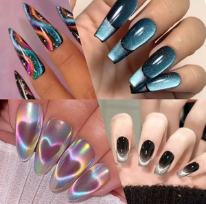 Bâtonnet magnétique multifonctionnel 6-en-1 en forme de cœur pour ongles, pour effet œil de chat, gel, manucure, salon, nail art, dessin et outil DIY - Product Image 5