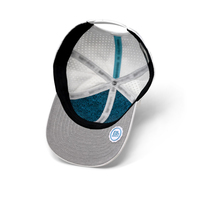 Casquette de baseball 5 panneaux personnalisée en PVC, respirante, imperméable, de haute qualité, avec trous découpés au laser, ajustable, style streetwear, Gorras