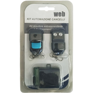 Kit de automatización con receptor y 2 controles remotos de 433MHz para sistemas de hogar inteligente - Product Image 6