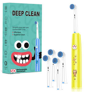 แปรงสี<span class=keywords><strong>ฟัน</strong></span>ไฟฟ้าโซนิคขนแปรงนุ่มแบบชาร์จได้ พร้อมกระเป๋าใส่กันน้ำระดับ IPX7 ด้ามจับยางแบบสั่น - Product Image 3