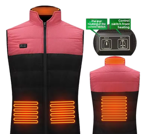 Chaleco Térmico Inteligente Unisex 2025, Chaqueta sin Mangas con Cuello Alto, Abrigo Calefactable Informal de Invierno para Hombre y Mujer - Product Image 1