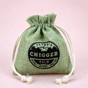 Sac en toile de jute avec logo imprimé personnalisé <span class=keywords><strong>pochette</strong></span> à cordon en toile de jute de <span class=keywords><strong>chanvre</strong></span> pour le riz sacs en mousseline de jute réutilisables naturels pour le stockage des aliments - Product Image 2
