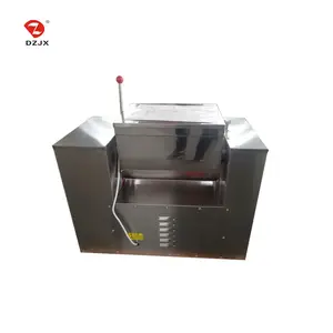 stainless steel small lab chemical granules herb dry powder trough type mixing machine