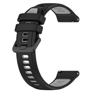 Correa de silicona de liberación rápida de 18mm, 20mm y 22mm para Garmin Forerunner 265 /265S/venu3/<span class=keywords><strong>Samsung</strong></span> Galaxy <span class=keywords><strong>Watch5</strong></span> - Product Image 4