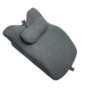 Ergonomic Sleeping Pillow For Couples With Buttock Support And Neck Rest Solid Color Polyester Cover Irregular Shape - Product Image 1