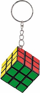 Souvenir Magic Cube Keychain Plastic Magic Cube Keychain - Product Image 3