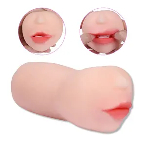 XISE Little nose (with teeth) mouth Shape pocket pussy Chinese male masturbator silicone toy male oral sex masturbator