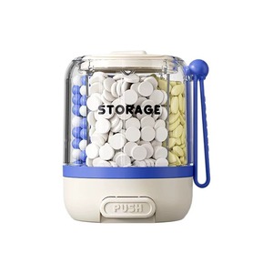 Estuche Multifuncional Tipo Prensa para Almacenamiento de Pastillas de 300 ml con Compartimento para la Organización Diaria de Medicamentos - Product Image 5