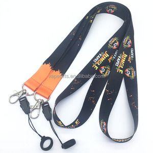 Round Strap Anti Lost Soft Neck Adjustable Prevent Nylon Ring Accessories Pen Holder Lanyard Portable Customizable for Office