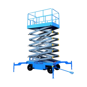 Sistema Electrohidráulico, Mini Plataforma Elevadora Hidráulica de 300 kg, Plataforma de Trabajo Aérea de Acero Aleado - Product Image 6