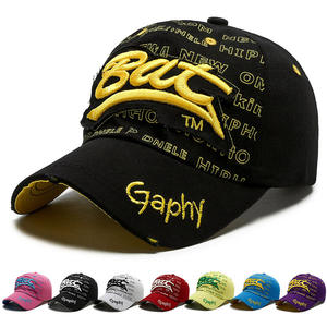 Casquette de baseball sport Hip Hop pour hommes et femmes Broderie 3D Impression complète Patch Logo Style américain Casquette denim Snapback One Fits All - Product Image 2