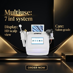 7 in 1 Professional ABS Scalp Analyzer & Hair Care Machine with 200X <b>Microscope</b> Camera for Hair Loss Treatment Desktop Portable - Product Image 1