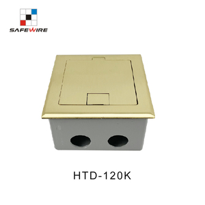 <span class=keywords><strong>Caja</strong></span> de enchufe de suelo oculta de acero inoxidable de alta calidad con módulos multifunción para enchufe de carga eléctrica impermeable de Reino Unido/UE - Product Image 3