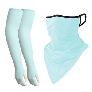 Customize Your Logo Sun protection Face <b>Mask</b> with Cooling Sleeves Set - Product Image 4