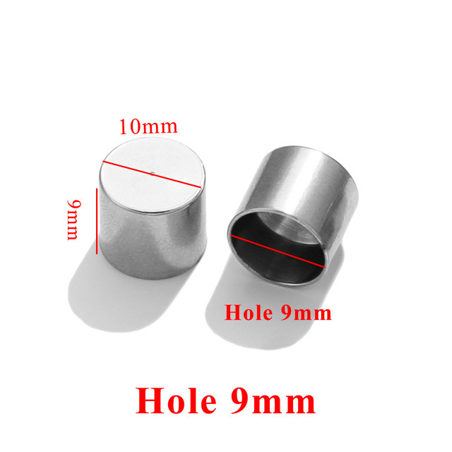 Steel color - 9mm inside [about 2.2g each]